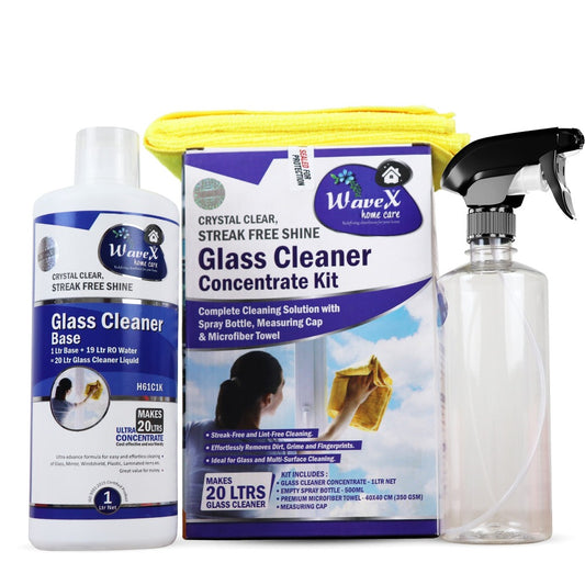 GLASS CLEANER CONCENTRATE MAKES 20 LITRES FROM 1 LITRE