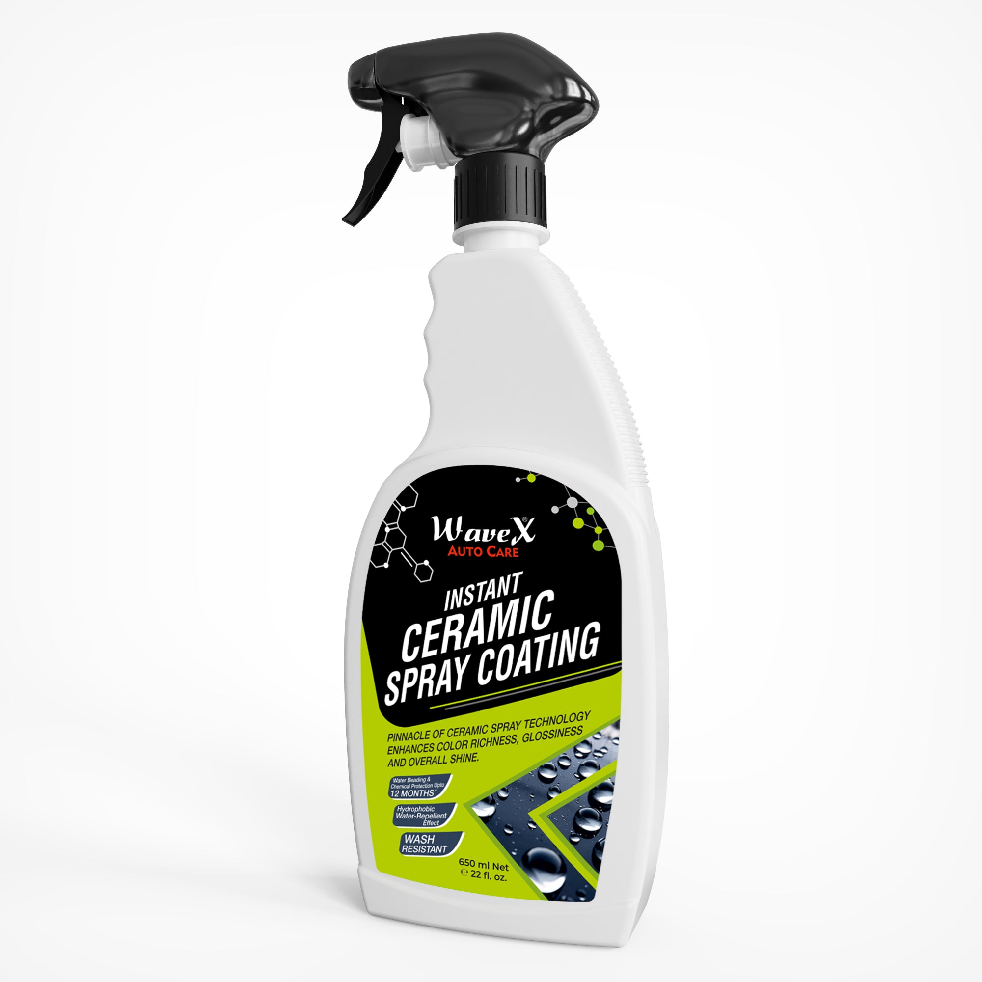 Instant Ceramic Coating for Car - 650ml – Easy to Apply – Just