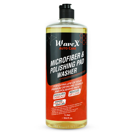 MICROFIBER AND POLISHING PAD WASHER