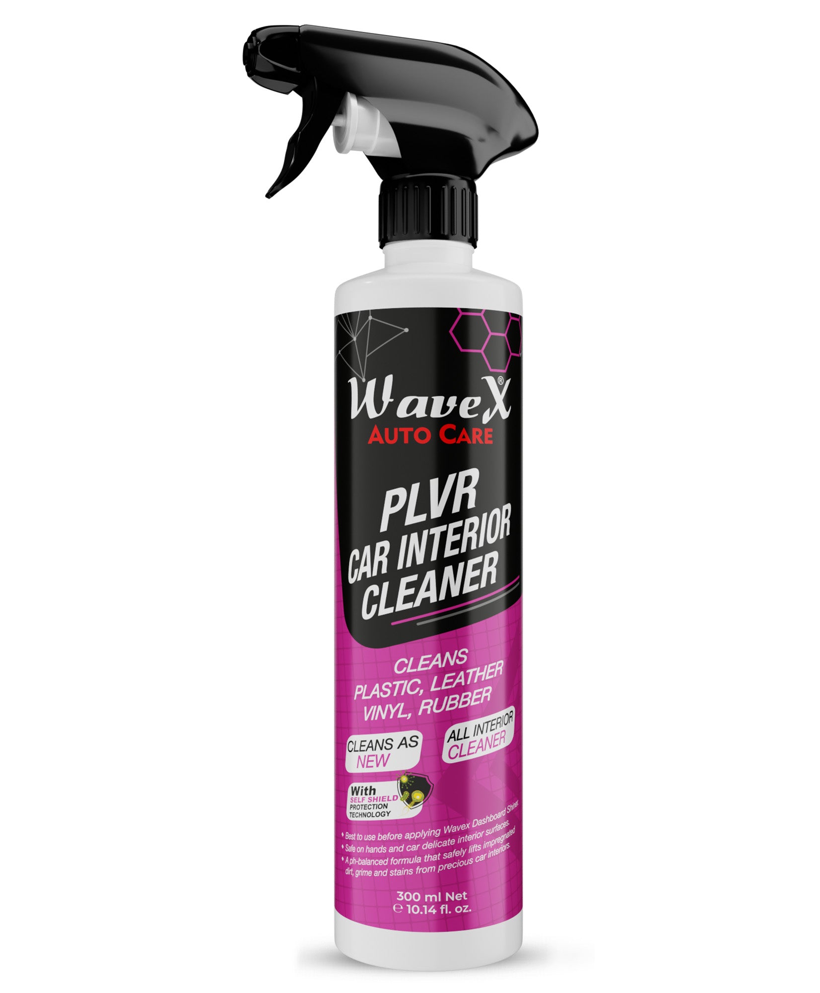 PLVR Car Interior Cleaner Car Interior Cleaner for Plastic, Leather, –  Wavex