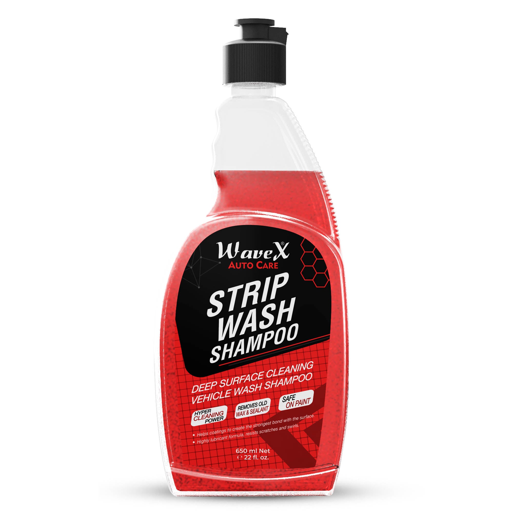 Strip Wash Shampoo- Removes Old Waxes, Polishes, Sealants and Glaze fr –  Wavex