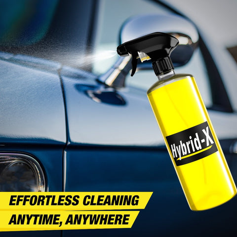 Hybrid-X Spray Wax, Waterless Wash, Rinse Aid and Quick Detailer Dilutes 20 Times with Water
