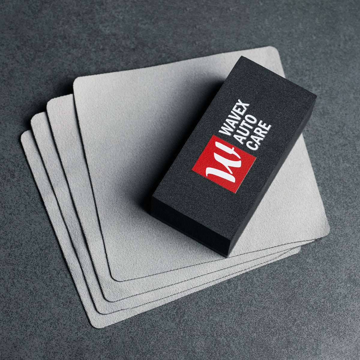 SUEDE APPLICATOR CLOTHS & CERAMIC COATING SPONGE BLOCK