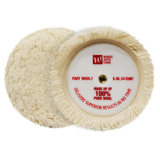 WOOL POLISHING PAD 7 INCH | 100% PURE WOOL