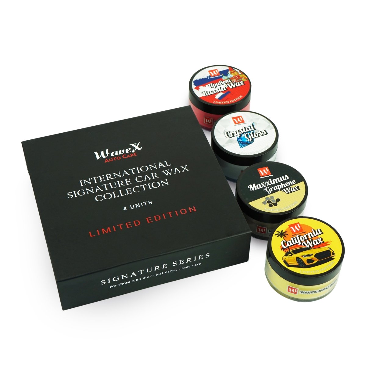 INTERNATIONAL SIGNATURE CAR WAX COLLECTION – Wavex