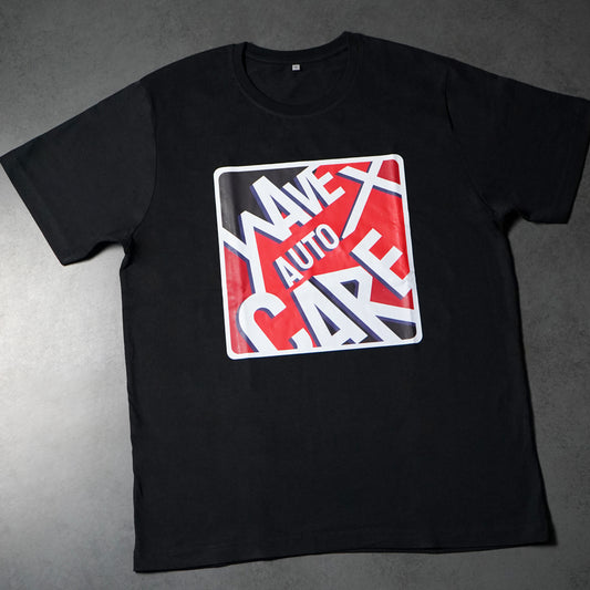 DETAILING BLACK ROUND NECK T-SHIRT