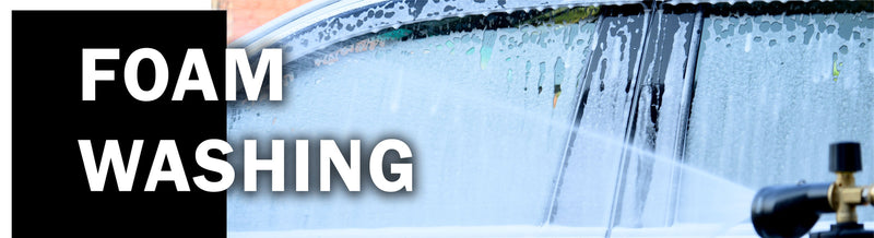 How to foam wash your car at home?