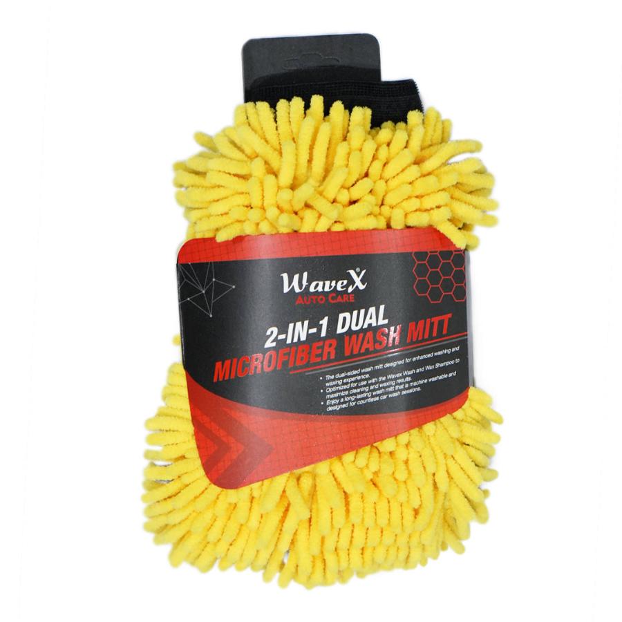 2-IN-1 WASH MITT FOR CAR