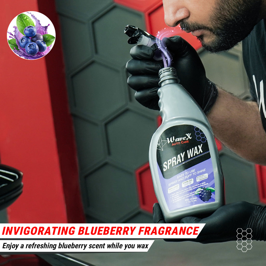 SPRAY WAX | INFUSED WITH RICH BLUEBERRY FRAGRANCE