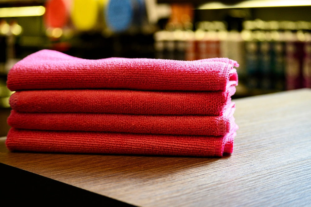 Red Kitchen Cleaning Cloth, Size: 40x40 cm