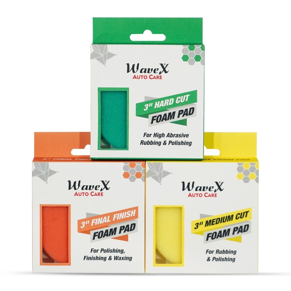 3 - INCH FOAM PAD COMBO - Wavex - PAD3-COMBO Main image