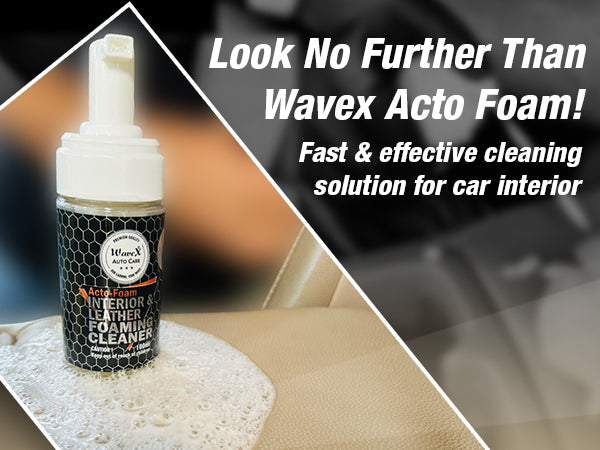 Foaming Car Interior Cleaner Kit Actofoam 100ml with Refill Pack 1 Ltr –  Wavex