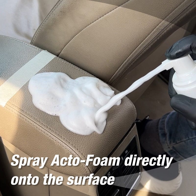 Foaming Car Interior Cleaner Kit Actofoam 100ml with Refill Pack 1 Ltr | All in One Car Seat Cleaner | Cleans Car Dashboard, Seats, Upholstery and other interior surfaces