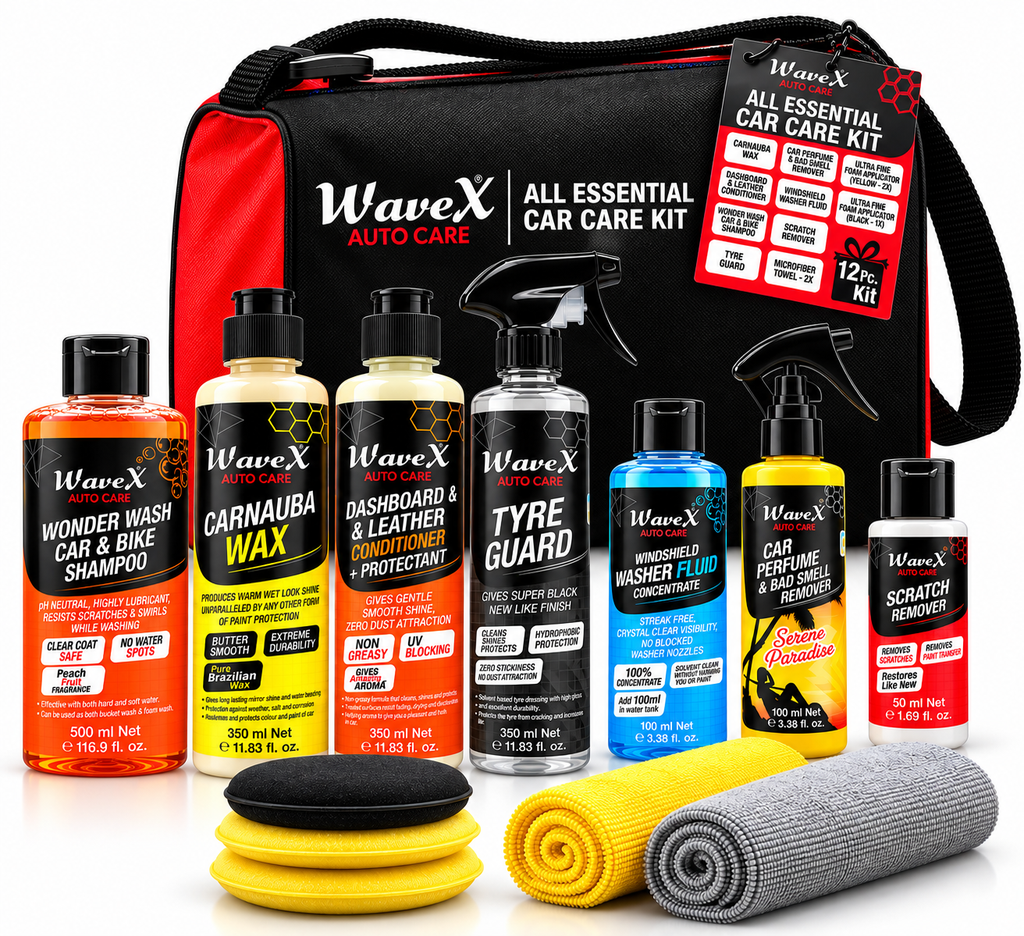 ESSENTIAL CAR CARE KIT -12 PIECE