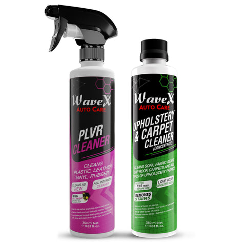 Plastic Leather Vinyle Rubber Cleaner with Carpet Cleaner Upholstery Concentrate (Set of 2)