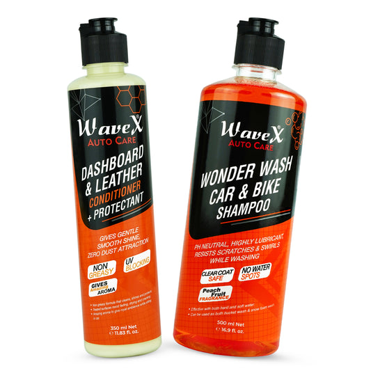 CAR AND BIKE SHAMPOO+DASHBOARD DRESSER