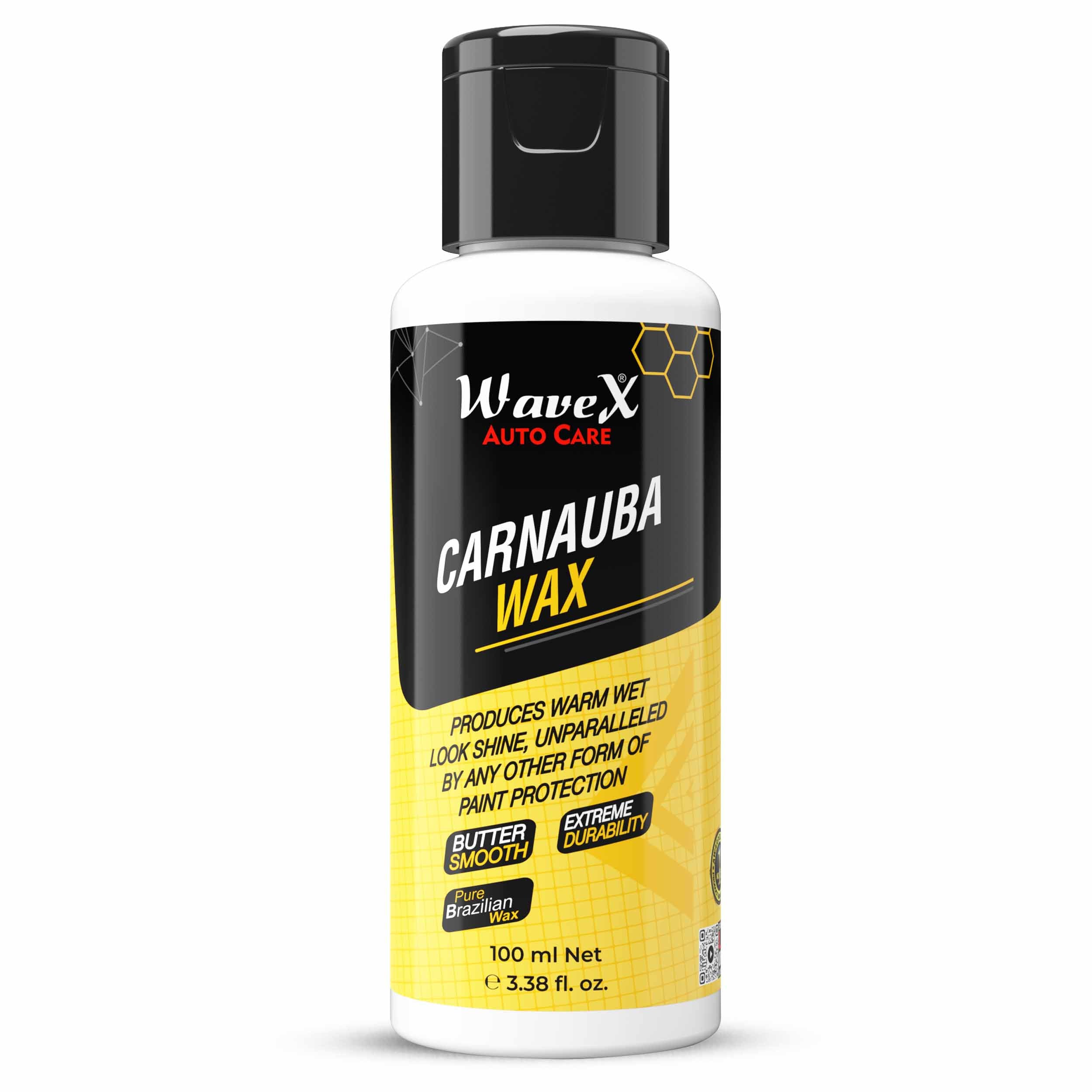 Carnauba Wax Car Polish 100ml | Car Wax that Provides Deep Wet Shine