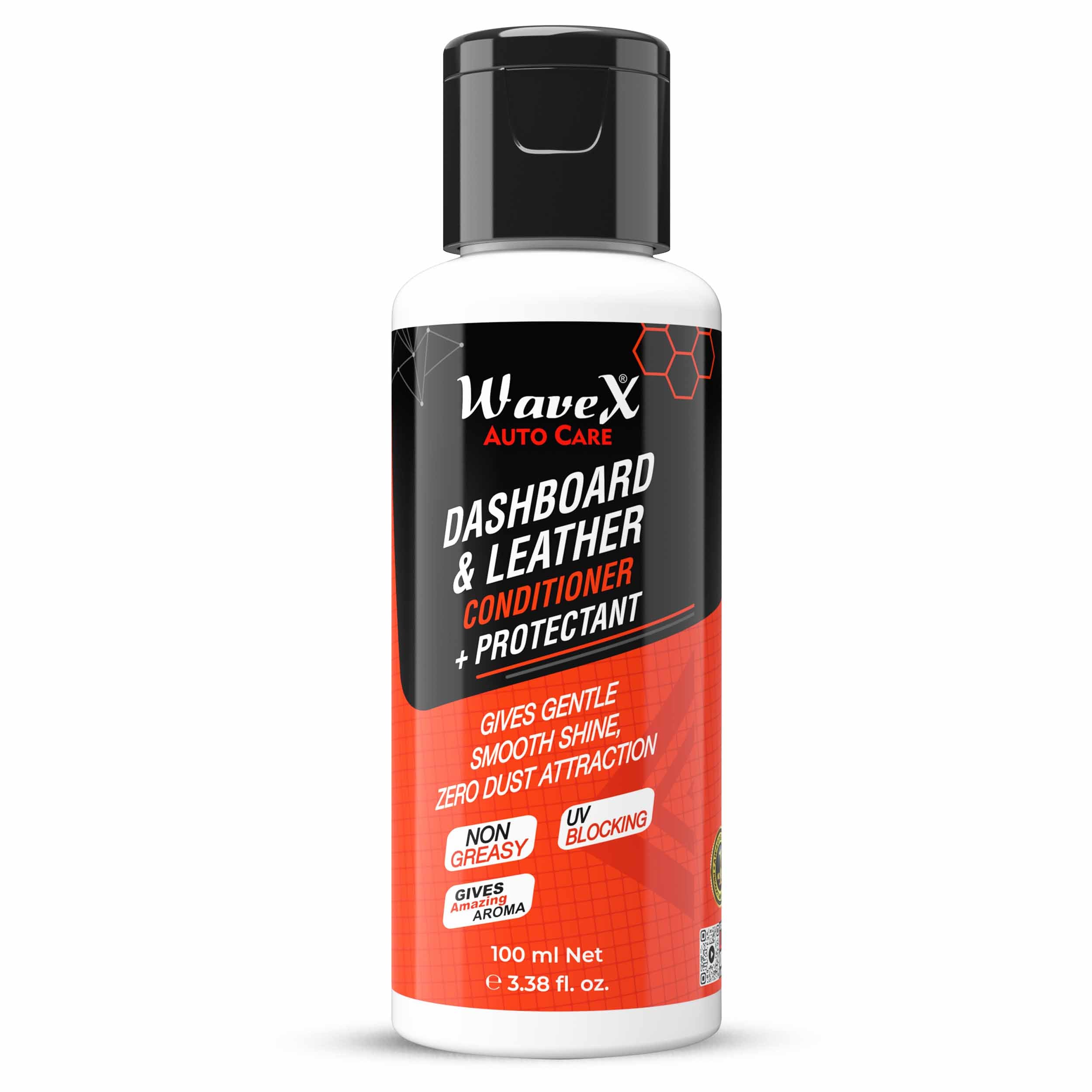 Car Dashboard Polish and Leather Conditioner+Protectant 100ml | Car Interior Cleaner and Shiner
