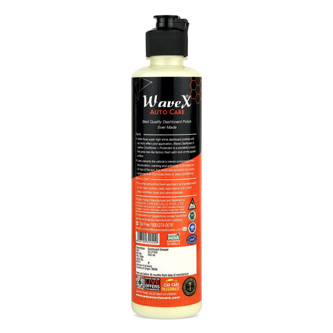 DASHBOARD AND LEATHER CONDITIONER + PROTECTANT