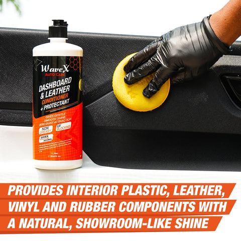 Dashboard Polish and Leather Conditioner + Protectant Car Dashboard Polish 1L | Dashboard Polish that Protects, Shines & Conditions