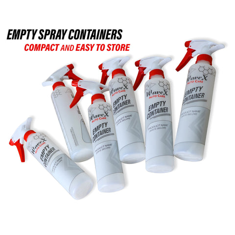 Empty Spray Pump Bottles - Set of 6 Pcs