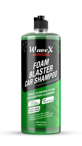 Foam Wash Car Shampoo Concentrate - pH Neutral Car Shampoo - Super Thick Foaming