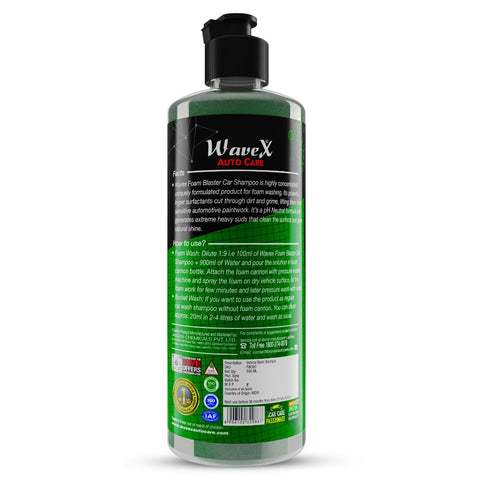 Foam Wash Car Shampoo Concentrate - pH Neutral Car Shampoo - Super Thick Foaming