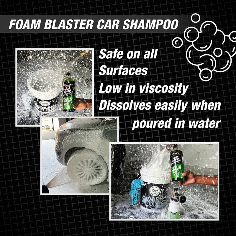 Foam Wash Car Shampoo Concentrate - pH Neutral Car Shampoo - Super Thick Foaming