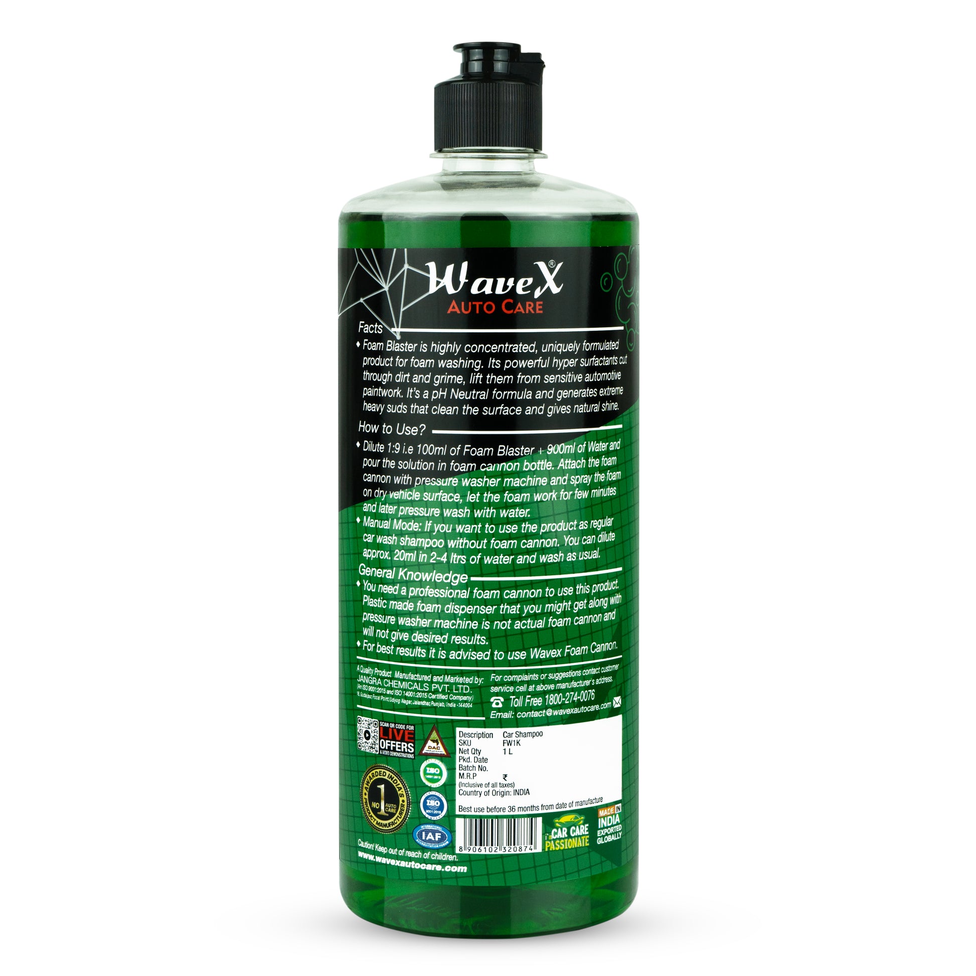 FOAM BLASTER SHAMPOO