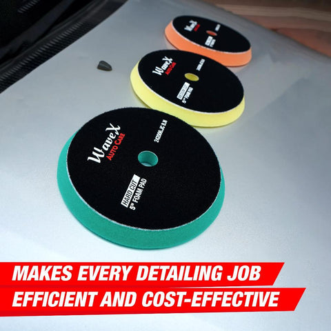 5-Inch Medium Cut Foam Pad for Car | Medium-Density Foam for Balanced Correction