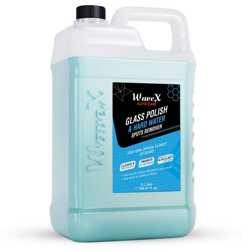 Glass Polish & Hard Water Stain Remover | Car Glass Polish & Hard Water Stain Remover
