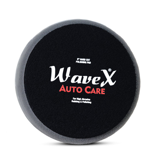 Wavex Polishing Pad for Car Polish Machine | Polishing and Buffing Pad for Cars and Bikes | 5.5"- Fits 5" Backing Plate | for DA and Rotary Polishers