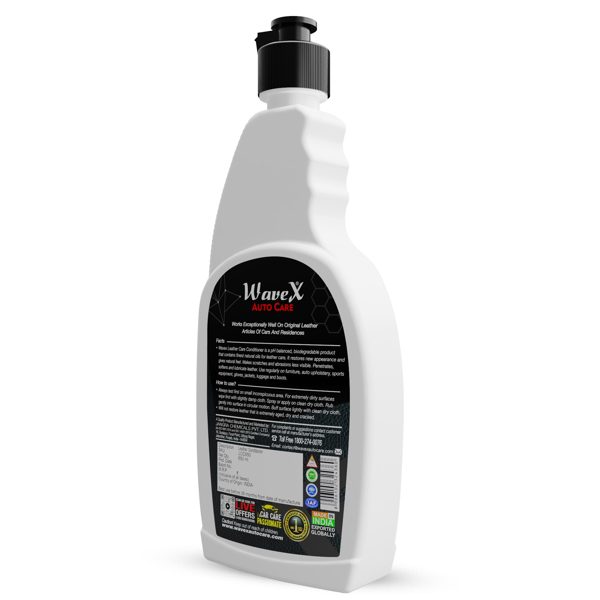 Leather Care - Cleaner and Conditioner, Leather Cleaner and Conditioner for Cars