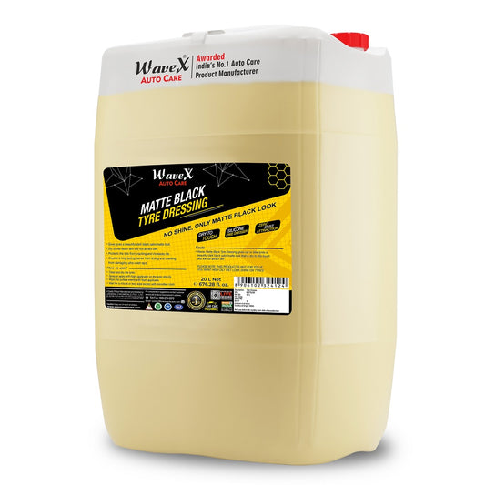Matte Black Tyre Dressing Spray Polish 20 Ltr