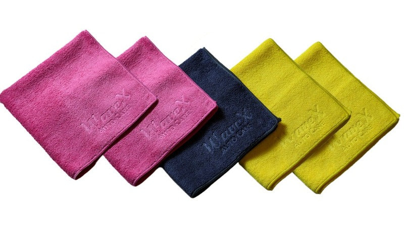 Microfiber Cleaning Cloths for Car and Kitchen 350 GSM 40x40 cm All Purpose Softer Highly Absorbent, Lint Free - Streak Free Wash Cloth for House, Kitchen, Car, Windows