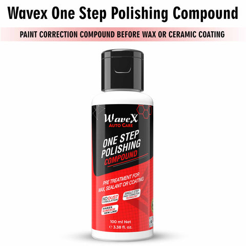 Car Polish One Step Polishing Compound 100ml - Paint Correction Compound before Wax or Ceramic Coating