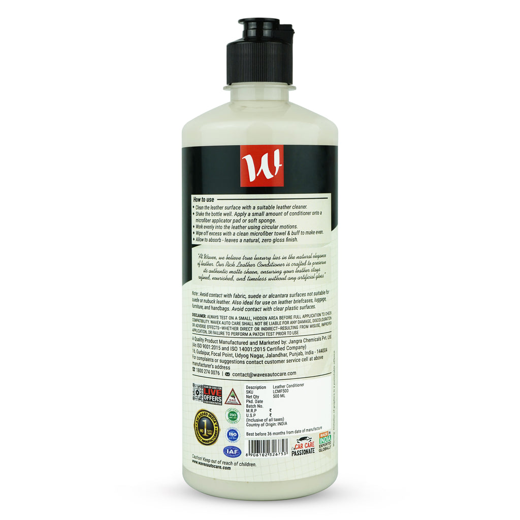 RICH LEATHER CONDITIONER MATTE FINISH