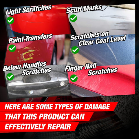 Car Scratch Remover | Removes Paint Transfer, Restores Like New
