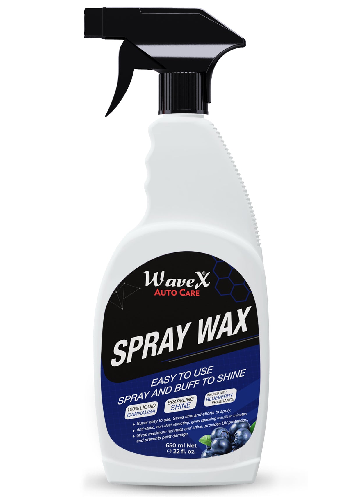 Nexgen Carnauba Spray Wax | for Ultimate Shine & Smooth Finish 8 oz