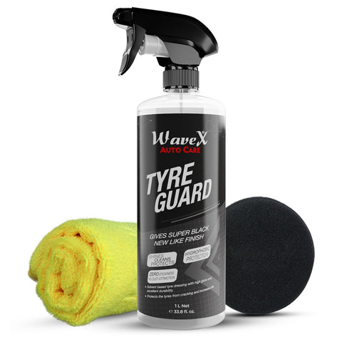 Tyre Polish for Car and Bike | Gives Lustrous Dark, Long Lasting Super Black Shine