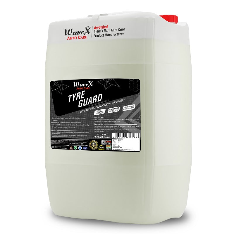 Tyre Polish Super Black Shine 20Litre, Tyre Polish Spray