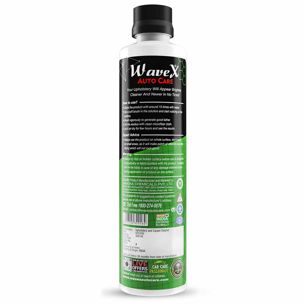 Liquid Wavex Carpet Fabric and Upholstery Cleaner, Packaging Type:  Bottle,Can at best price in Jalandhar