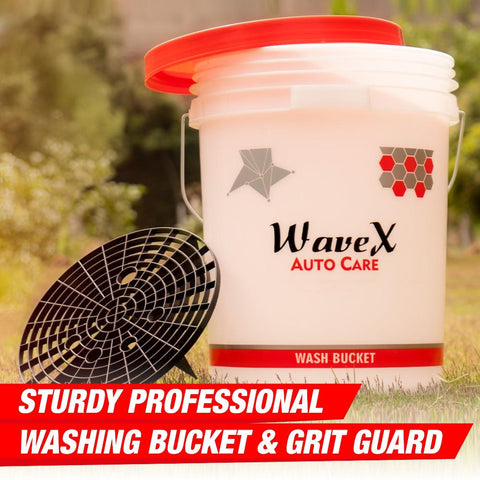 Grit Safe and Detailing Car Wash Bucket