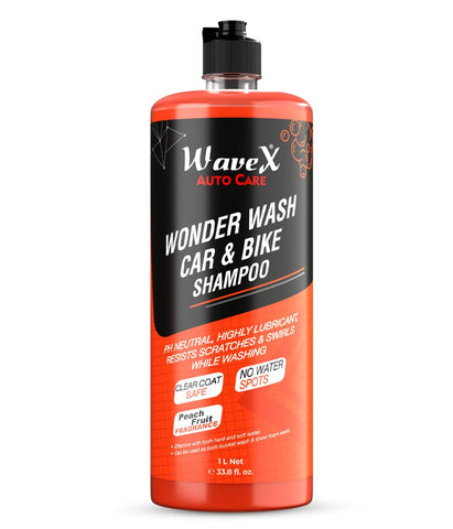 Wonder Wash Car Shampoo | Honey Like Thick with Super Suds Car Washing Shampoo