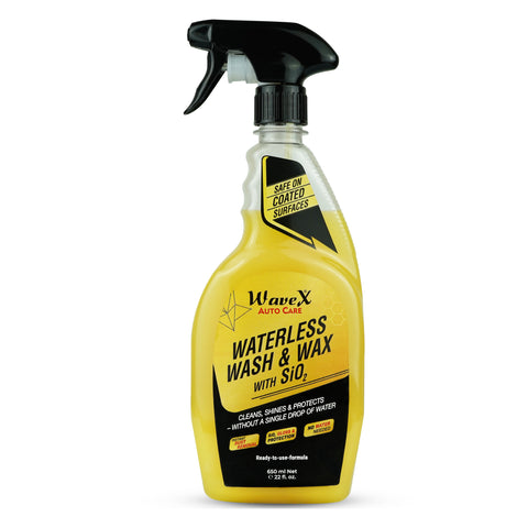 WATERLESS WASH AND WAX WITH SIO2