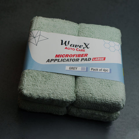 GREY MICROFIBER APPLICATOR SPONGE