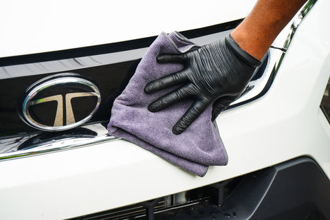 GREY MICROFIBER CLEANING CLOTH 350 GSM 40X40 CM