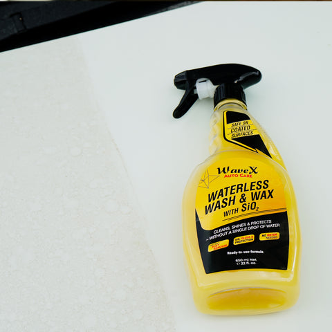 WATERLESS WASH AND WAX WITH SIO2