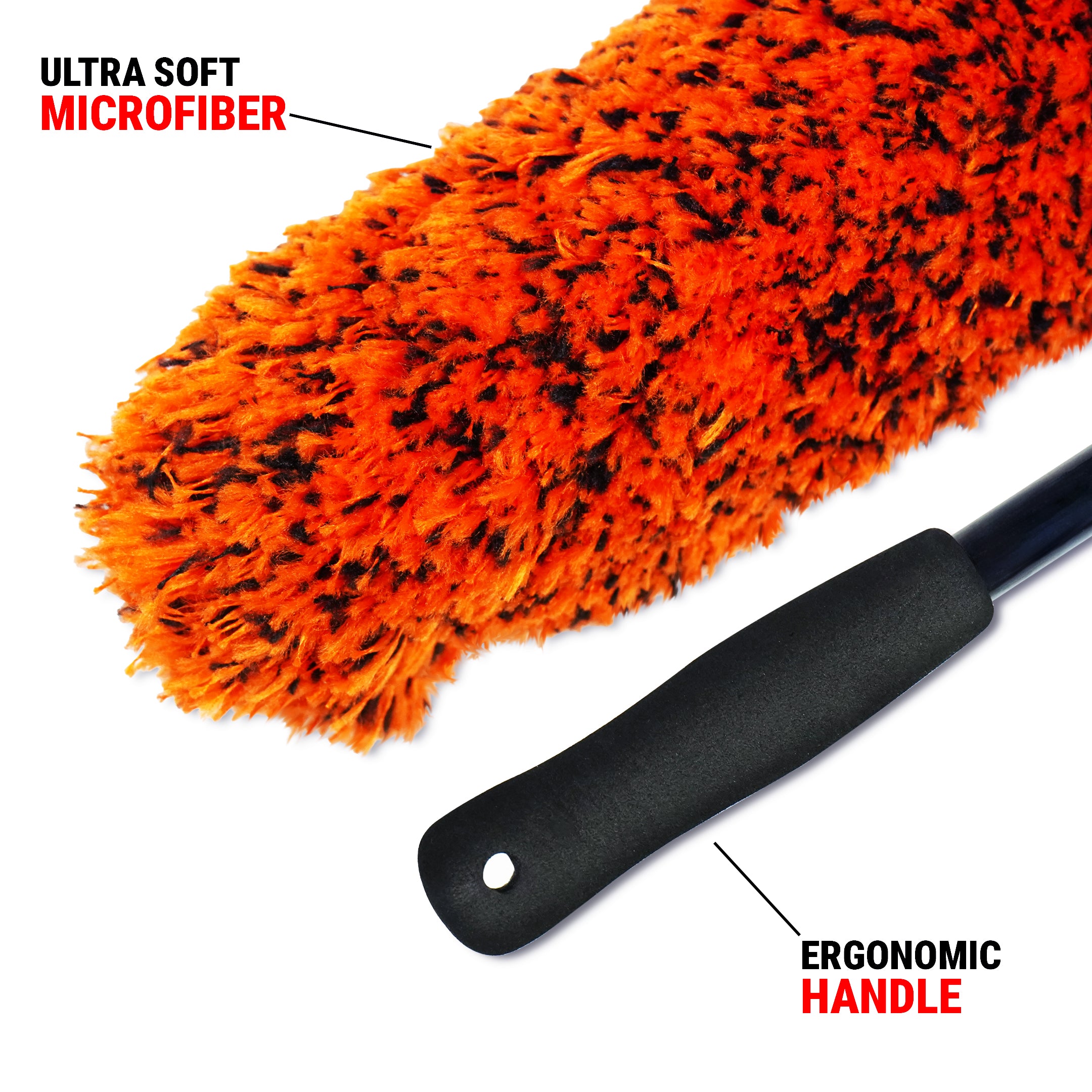 WHEEL CLEANING BRUSH FOR CAR & BIKE DETAILING