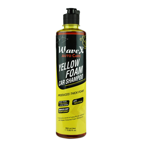 YELLOW COLOUR FOAM WASH